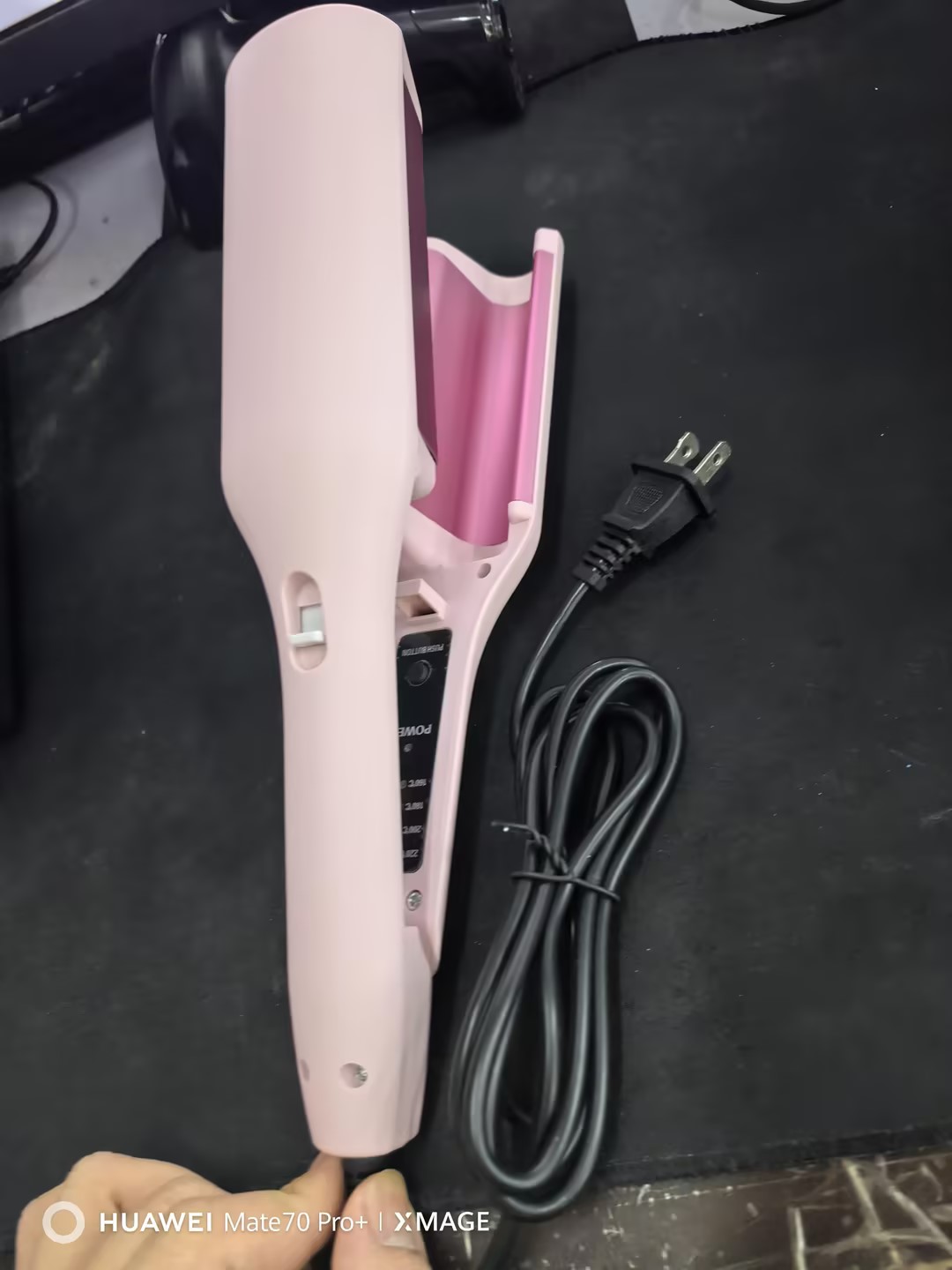 Hair Curling Iron 32mm Deep Wave Hair Curler 4 - Purple - £18.8 Hair Curling Iron 32mm Deep Wave Hair Curler 4 - Purple Pink