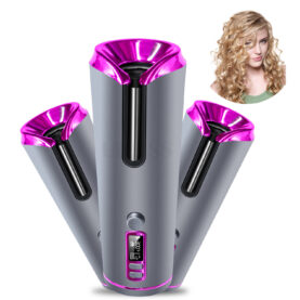 Hair Curling Iron Portable Automatic Hair Curling - Black