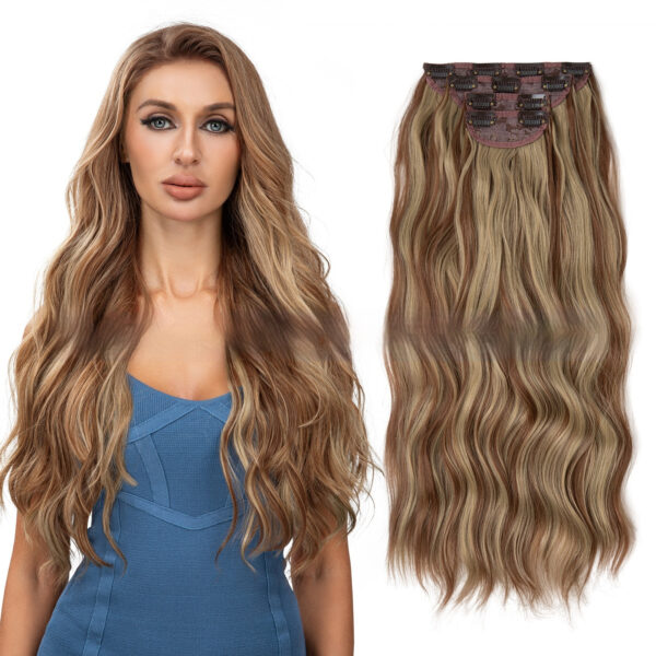 High Temperature Silk Wig For Women - Mixed High Temperature Silk Wig For Women - Mixed