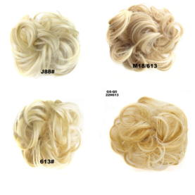 High-temperature silk curls - Mixed