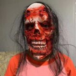 Horror Mask Scary Headgear Ghost Festival Funny - Mixed