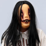 Horror Mask Scary Headgear Ghost Festival Funny - Mixed