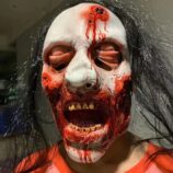 Horror Mask Scary Headgear Ghost Festival Funny - Mixed