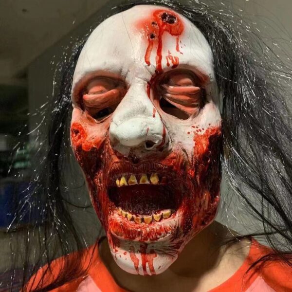 Horror Mask Scary Headgear Ghost Festival Funny - Mixed