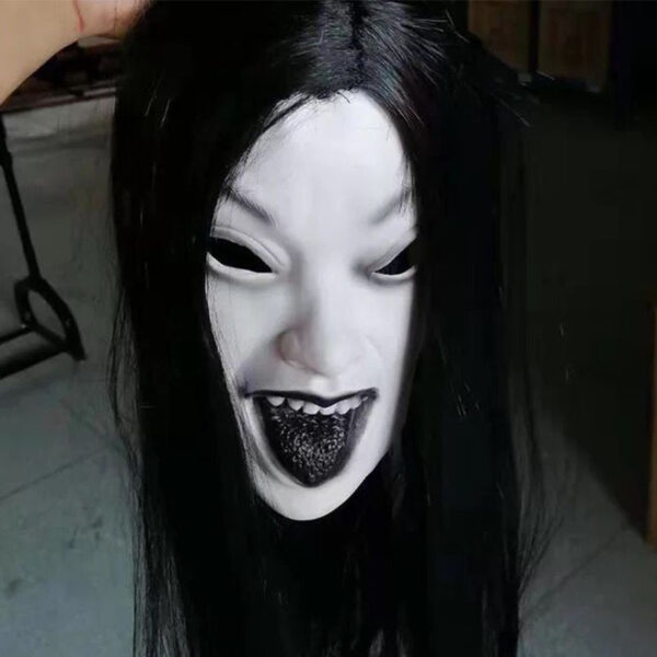 Horror Mask Scary Headgear Ghost Festival Funny - Mixed