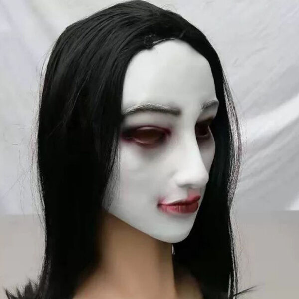 Horror Mask Scary Headgear Ghost Festival Funny - Mixed