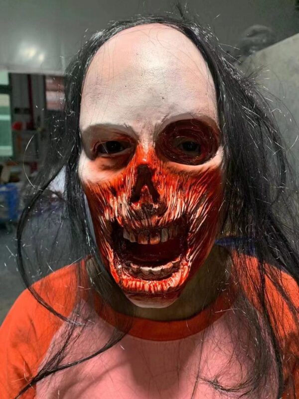 Horror Mask Scary Headgear Ghost Festival Funny - Mixed