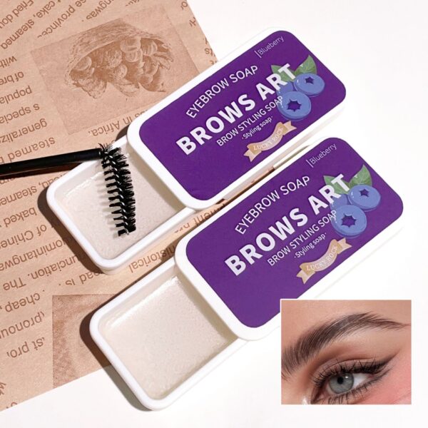 Iron Box Portable Three-dimensional Light Eyebrow - Mixed