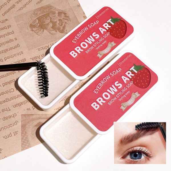 Iron Box Portable Three-dimensional Light Eyebrow - Mixed