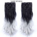 Long Curly Hair High Temperature Silk Curtain - Mixed