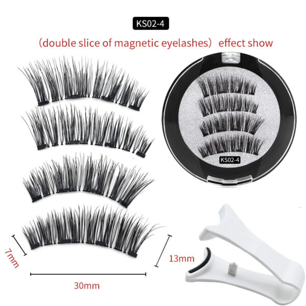Magnetic False Eyelashes Quantum Magnet 3d - Mink-Shaped