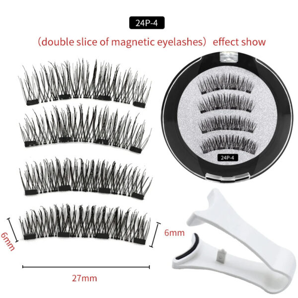 Magnetic False Eyelashes Quantum Magnet 3d - Mink-Shaped