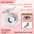 Magnetic Suction False Eyelashes Little Devil - Mink