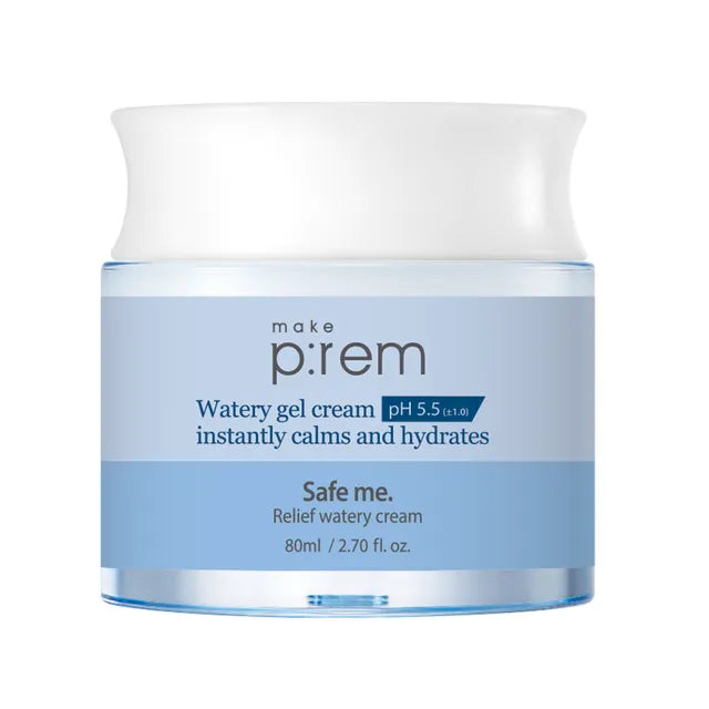 Make prem Safe Me. Relief Watery Cream 80ml Make prem Safe Me. Relief Watery Cream 80ml