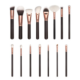 Makeup Brush Set Full Set Of Makeup Tools - Wood.