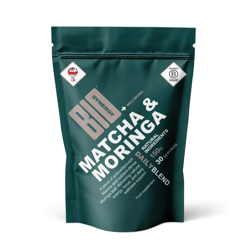Matcha  Moringa Powder - 150g 30 Servings