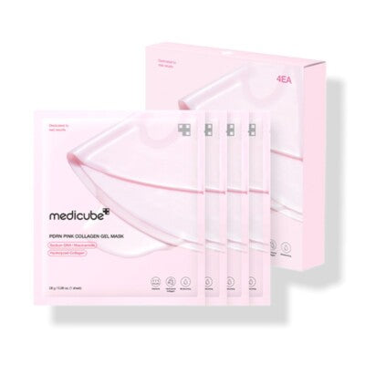Medicube Pdrn Pink Collagen Gel Mask 1pc - 4 Pc