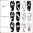 Metal-Painted-Cable-Gel-Nail-Polish-Nail-Art-Mixed-30