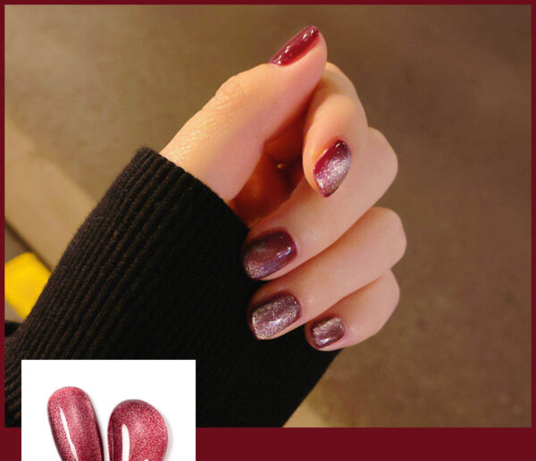 Milk-Tea-Crystal-Stone-Cat-Eye-Nail-Polish-Mixed-101