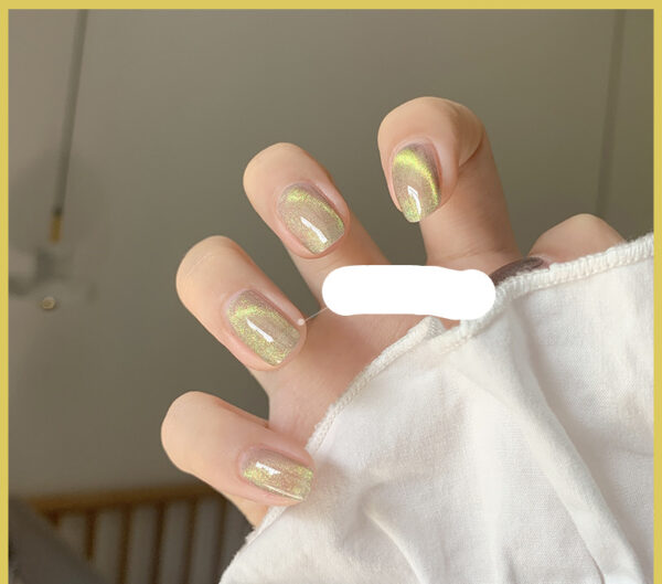 Milk-Tea-Crystal-Stone-Cat-Eye-Nail-Polish-Mixed-105