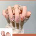 Milk-Tea-Crystal-Stone-Cat-Eye-Nail-Polish-Mixed-73