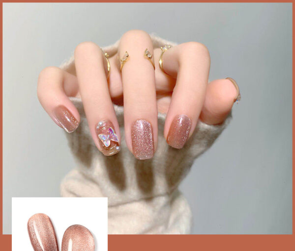 Milk-Tea-Crystal-Stone-Cat-Eye-Nail-Polish-Mixed-73