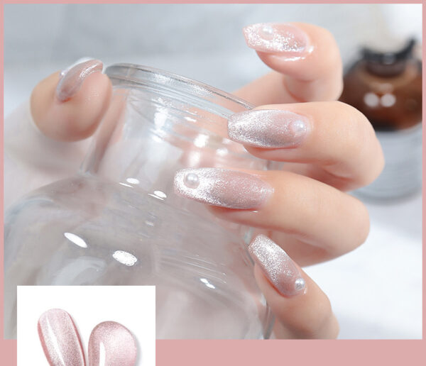 Milk-Tea-Crystal-Stone-Cat-Eye-Nail-Polish-Mixed-74
