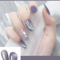 Milk-Tea-Crystal-Stone-Cat-Eye-Nail-Polish-Mixed-76