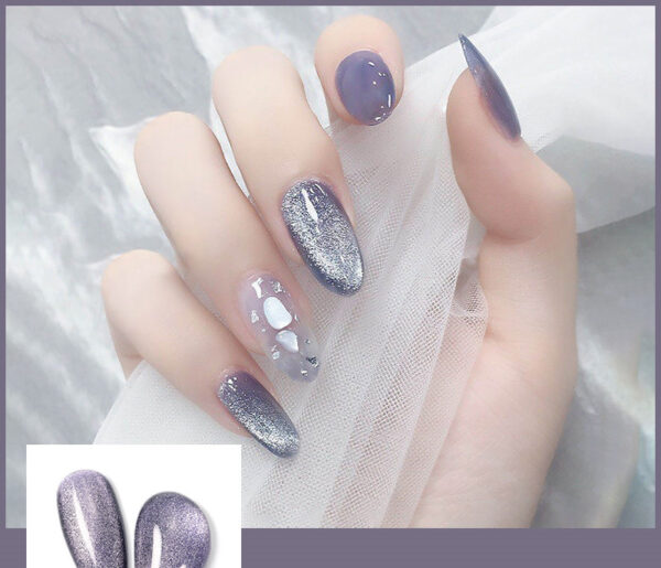 Milk-Tea-Crystal-Stone-Cat-Eye-Nail-Polish-Mixed-76