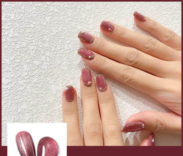 Milk-Tea-Crystal-Stone-Cat-Eye-Nail-Polish-Mixed-98