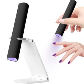 Mini Uv Led Nail Lamp Handheld With Stand - Mixed