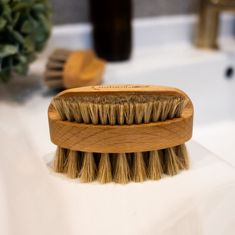 Natural Hillbrush Nail Brush Dual Fill - Soft - 100 Fsc