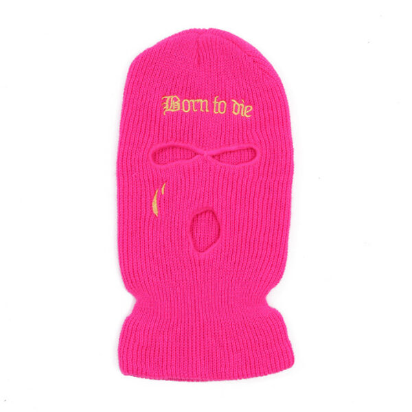 Neon Balaclava Three-hole Ski Mask Tactical Mask - Mixed