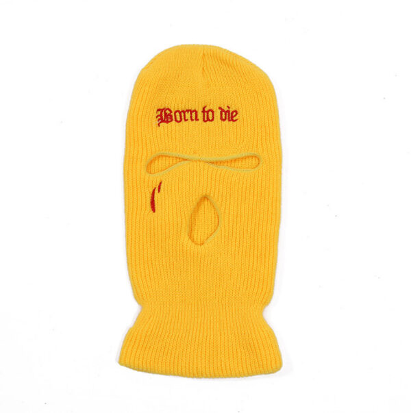 Neon Balaclava Three-hole Ski Mask Tactical Mask - Mixed