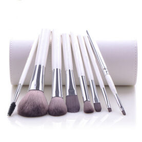 New 8 Makeup Brush Set Eye Shadow Blush - Wood