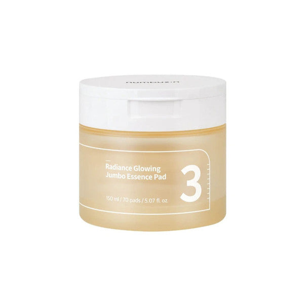 Numbuzin No.3 Radiance Glowing Essence Pad 70 pads