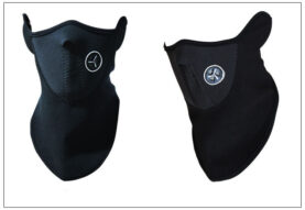 Outdoor Cold Proof Motorcycle Face Mask - Black