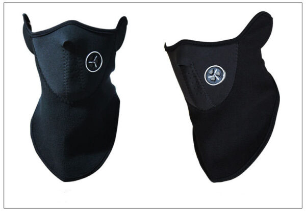 Outdoor Cold Proof Motorcycle Face Mask - Mixed Outdoor Cold Proof Motorcycle Face Mask - Black