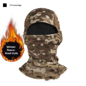 Polar Fleece Thermal And Windproof Face Mask For - Green