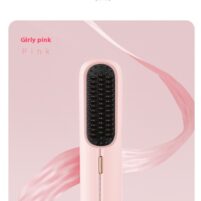 Portable Household Hair Straightener Splint Hair - Pink