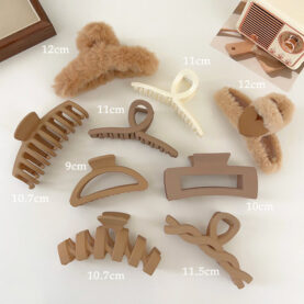 Premium Sense Hair Grab Large Clip Headwear - Mixed