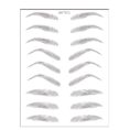 Simple Thick Eyebrows Ecological Eyebrow Stickers - Mixed