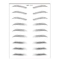 Simple Thick Eyebrows Ecological Eyebrow Stickers - Mixed