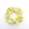 Solid Color Large Intestine Hair Ring Flower Hair