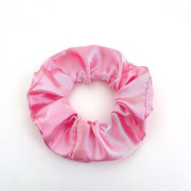 Solid Color Large Intestine Hair Ring Flower Hair