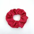 Solid Color Large Intestine Hair Ring Flower Hair
