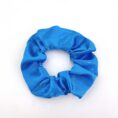 Solid Color Large Intestine Hair Ring Flower Hair