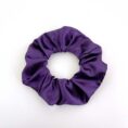 Solid Color Large Intestine Hair Ring Flower Hair