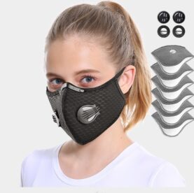 Sport Mask Cycling Face Mask Activated Carbon - Mixed