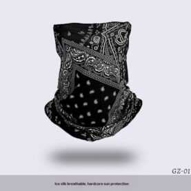 Sports Neck Protector Ice Silk Ear-loop Face Mask